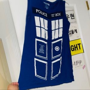 Dr who Tardis police box dress